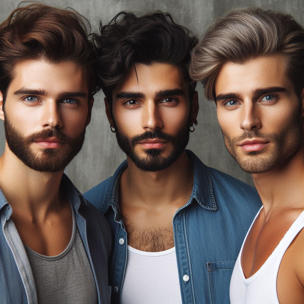 Tónování hlavy 1 Everest Barbershop Hair camouflage 3 men