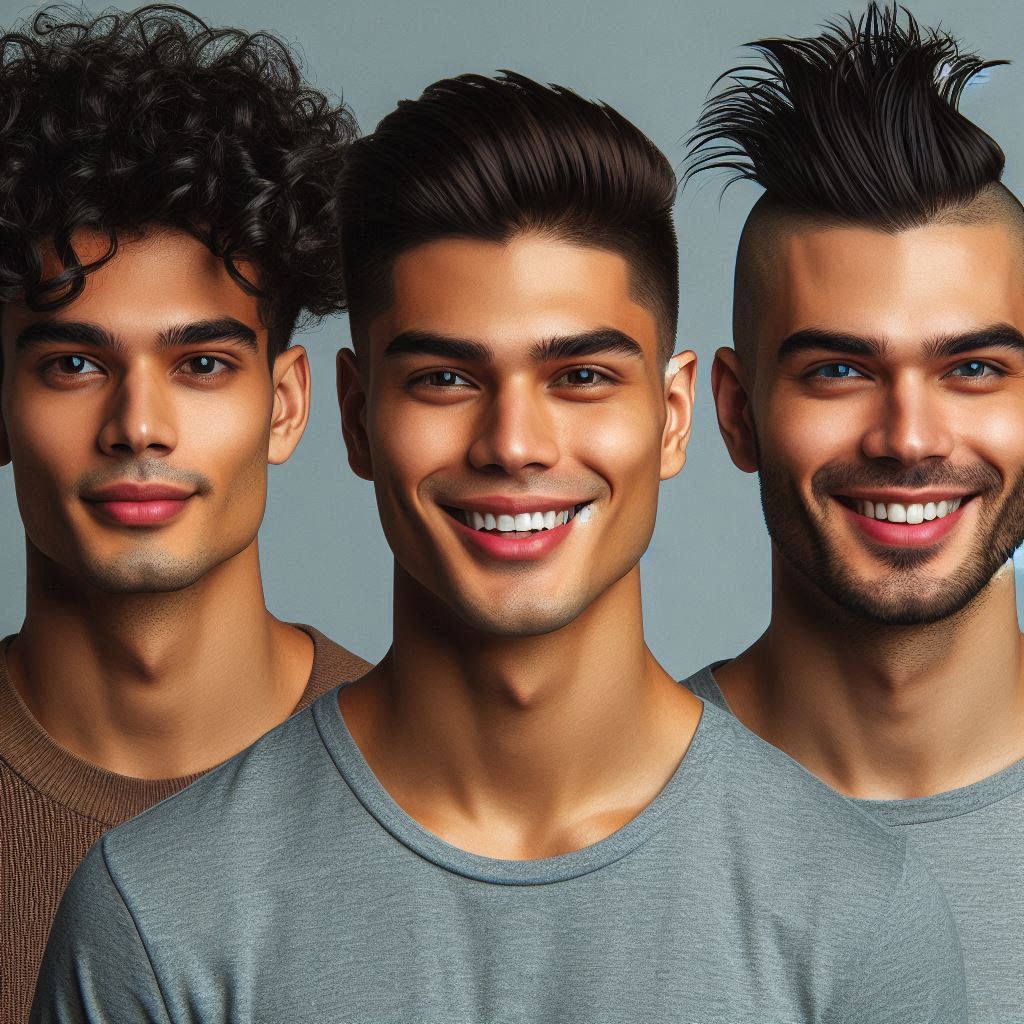 Holení 1 Everest Barbershop Shaving 3 men